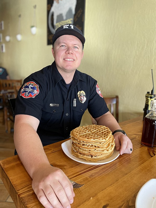 Local Firefighters to Compete in the Annual Waffle Eating Contest to Raise Funds for the Burn Foundation