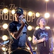 Country Star Dustin Lynch Rocks The Barbershop Cuts & Cocktails in Las Vegas
