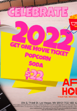 Wine & Dine Wednesdays, $22 (Movie/Popcorn/Soda) Specials and Thirsty Thursday at Art Houz Theaters