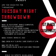 Dueling Axes at AREA15 Hosting “Tuesday Throwdown” Axe Throwing Tournament