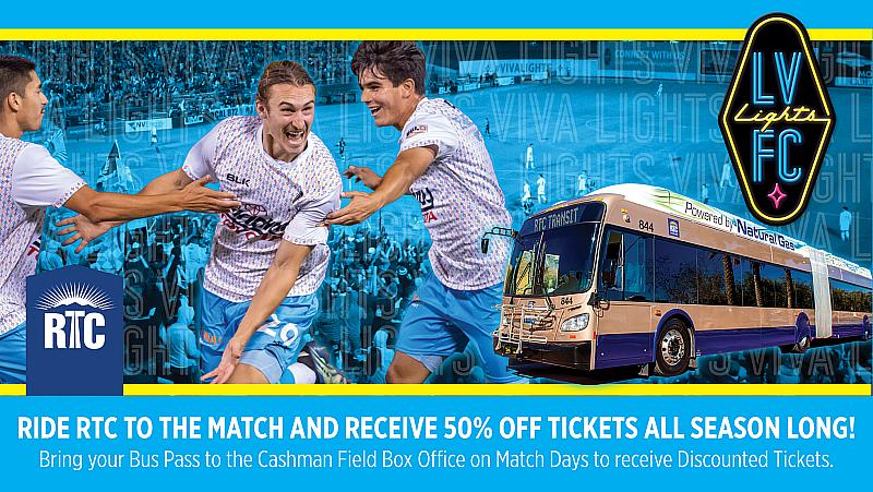 Lights FC & RTC Announce “Ride RTC to the Match, Get In Half-Price!” Promotion for 2022 Season