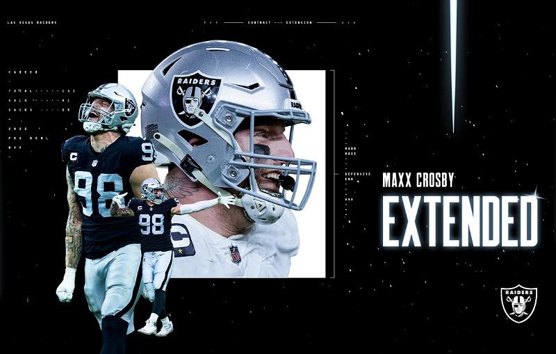 Raiders Sign DE Maxx Crosby to Multi-Year Extension
