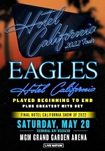 Eagles Return to Las Vegas for Encore ‘Hotel California’ Performance after Three Sold-Out Shows That Launched 63-Date Tour