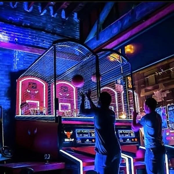 Emporium Arcade Bar Las Vegas Announces Hoops Shootout, Basketball Watch Parties, Drink Specials in March