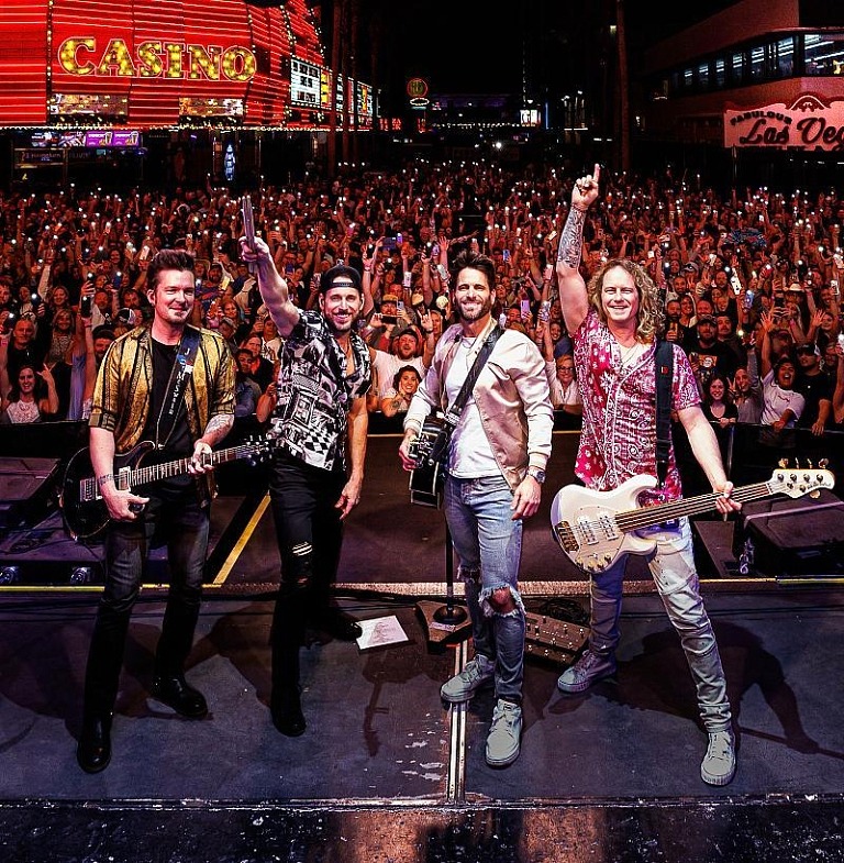 Parmalee Kicks off Fremont Street Experience’s 2022 Downtown Rocks Free