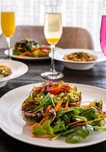 Celebrate Mother’s Day with Live Music, Delectable Cocktails, and Delicious Cuisine at Saffron, the Vegetarian Eatery