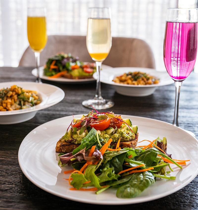 Celebrate Mother’s Day with Live Music, Delectable Cocktails, and Delicious Cuisine at Saffron, the Vegetarian Eatery
