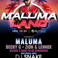 Maluma to Take Over Resorts World Las Vegas for One-Of-a Kind Latin Music Weekend “Maluma Land” on June 23-25