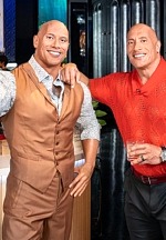 Dwayne Johnson Takes over CinemaCon with Entertainment Icon Award and Madame Tussauds Surprise Fan Visit