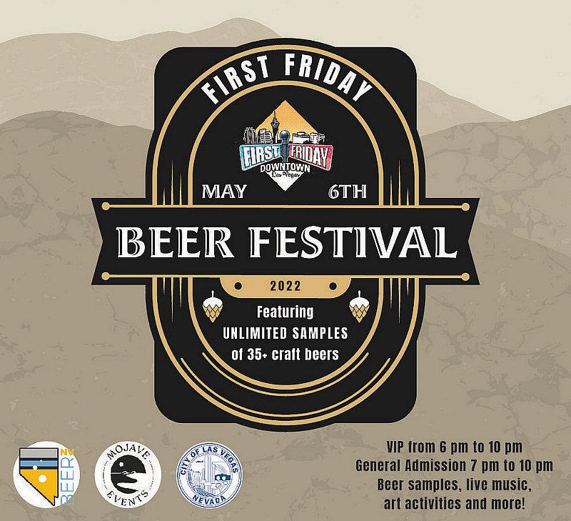 First Friday to “Bloom” with First-Ever Beer Festival - Friday, May 6 in Downtown Las Vegas
