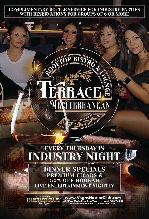 Terrace Mediterranean is launching an industry night featuring generous offers aimed to celebrate Las Vegas’ top hospitality professionals