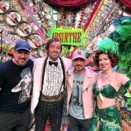Joey Fatone and AJ McLean Attend ABSINTHE at Caesars Palace