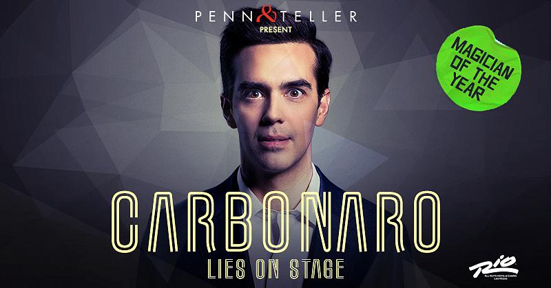 Penn & Teller Present: "Michael Carbonaro: Lies on Stage" at Rio All-Suite Hotel & Casino in Las Vegas Beginning May 26, 2022