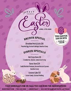 Honey Salt Celebrates Easter and Passover with Special Menu Items