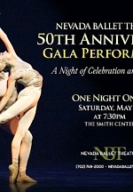 Nevada Ballet Theatre Marks 50 Years of Dance in Las Vegas with a Special One Night Only Celebration at The Smith Center