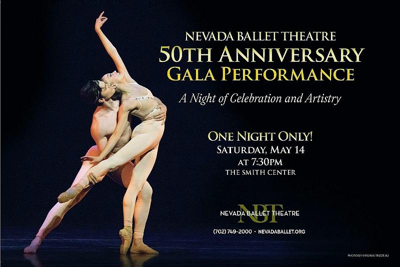 Nevada Ballet Theatre Marks 50 Years of Dance in Las Vegas with a Special One Night Only Celebration at the Smith Center