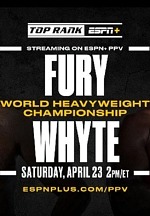 Tyson Fury vs. Dillian Whyte Fight Week Events to Stream Live on Top Rank's Social Media Channels & ESPN Platforms