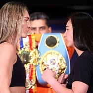 Weigh-In Results: Mikaela Mayer vs. Jennifer Han for Saturday, April 9 Bout