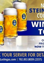 Hold My Stein! Hofbräuhaus Las Vegas Hosting Annual Stein Holding Competition Now through Saturday, July 30
