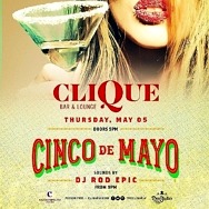 CliQue Bar & Lounge to Spice up Cinco de Mayo with Cocktails and Beats