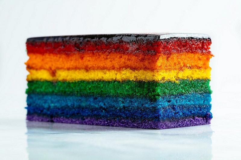 Bouchon Bakery Rainbow Cake  (Credit: David Escalante)
