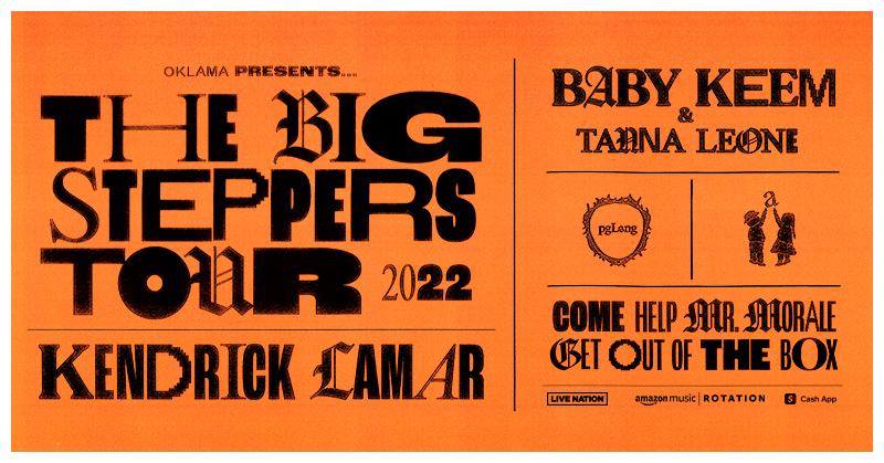 Kendrick Lamar to Bring The Big Steppers Tour to T-Mobile Arena September 9, 2022