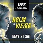 Women’s Bantamweight Battle Between (#2) Holly Holm and (#5) Ketlen Vieira Headlines at UFC Apex May 21