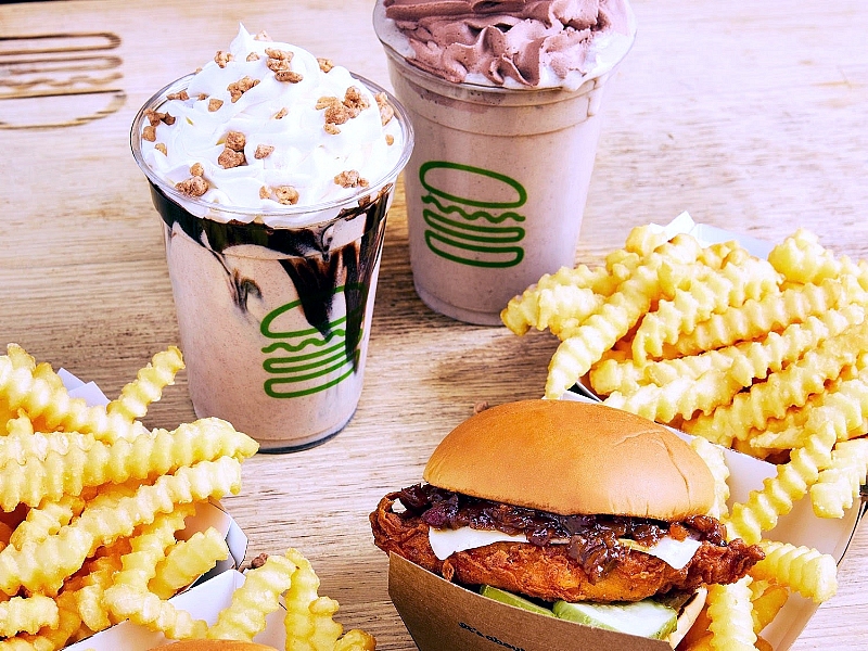 Shake Shack Gets Back to Fine Dining Roots and Launches the Bourbon Bacon Cheddar Burger and Chicken Sandwiches Beginning Friday