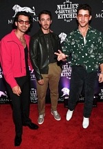 Jonas Brothers Celebrate Opening of Their Family Restaurant Nellie’s Southern Kitchen in Las Vegas (w/ Video)