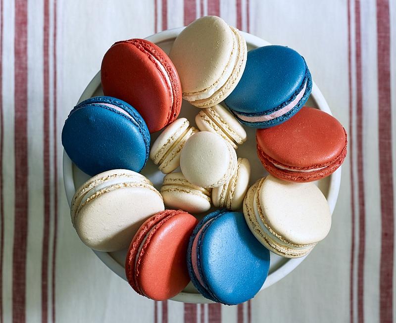 Bouchon Bakery - Patriotic Macarons
