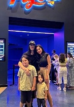 Criss Angel and Family Visit Flyover in Las Vegas, The Strip’s New Flight Ride Attraction