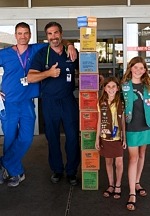 Girl Scouts Partner with CAMCO to Deliver Free Cookies to Summerlin Hospital Emergency Room Staff