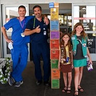 Girl Scouts Partner with CAMCO to Deliver Free Cookies to Summerlin Hospital Emergency Room Staff
