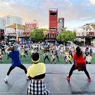 Downtown Container Park Debuts Zumba 'Fitness on the Lawn' Event