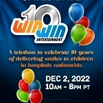 Win-Win Entertainment to Celebrate 10th Anniversary with 10-Hour Live Stream Telethon December 2, 2022