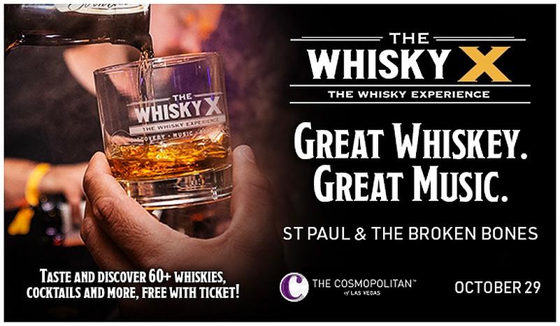 The WhiskyX Returns to The Boulevard Pool at The Cosmopolitan of Las Vegas, Oct. 29