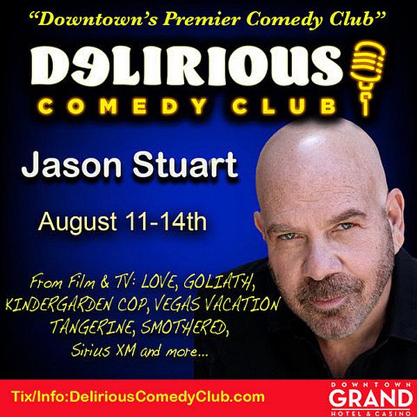 Jason Stuart Set to Headline at the Delirious Comedy Club