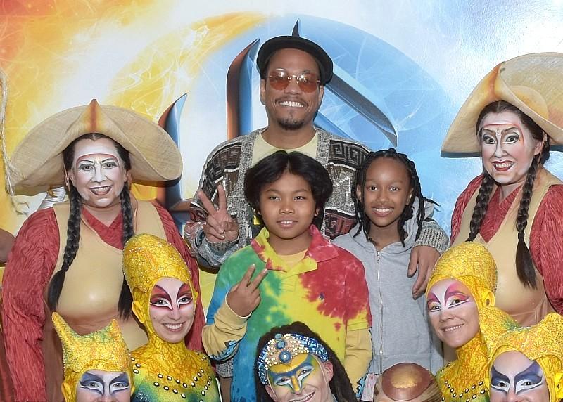 Anderson .Paak Attends KÀ by Cirque du Soleil and Revels in “O” by Cirque du Soleil’s VIP Treatment