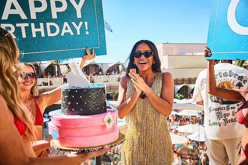 Cassie Celebrates Birthday at Resorts World Las Vegas