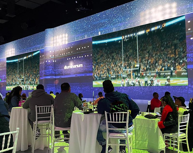 Illuminarium Las Vegas to Launch a One-Of-A-Kind Monday Night Football Viewing Experience