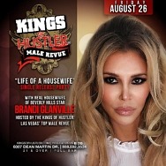 Real Housewives of Beverly Hills Star Brandi Glanville Set to Host “Life of a Housewife” Singe Release Party with Male Strippers Aug. 26