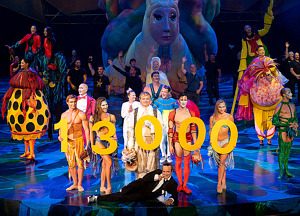 Mystère by Cirque du Soleil Celebrates 13,000 Shows at Treasure Island ...