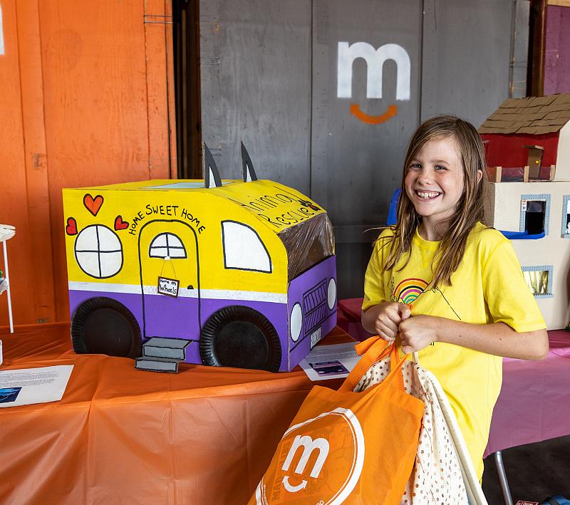 Winning Dream Home Cardboard Box Creations and their Youth Creators Recognized by Move 4 Less