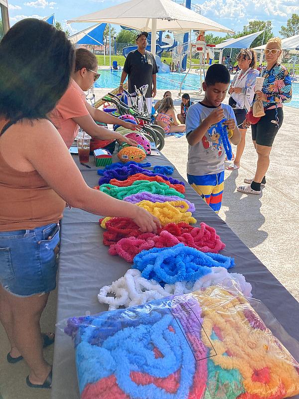 City of North Las Vegas Celebrates Start of the School Year With Pool Party
