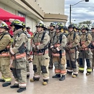 Las Vegas Firefighters Climb 1,455 Steps at The STRAT Hotel, Casino & SkyPod to Honor Those Lost on 9/11