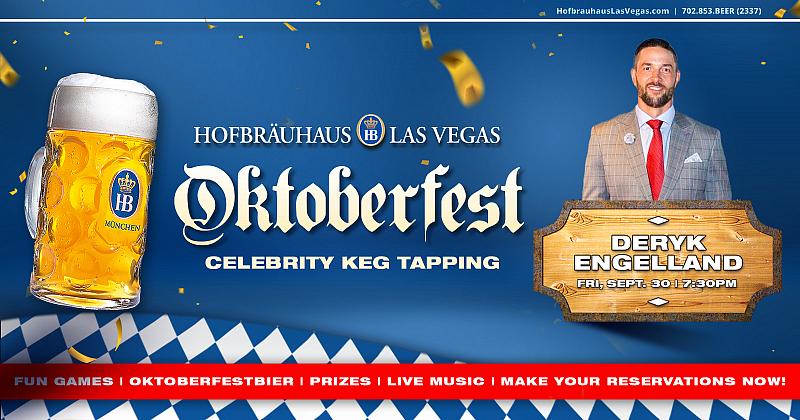 Deryk Engelland to Tap the Keg at Hofbräuhaus Las Vegas on Friday, Sept. 30
