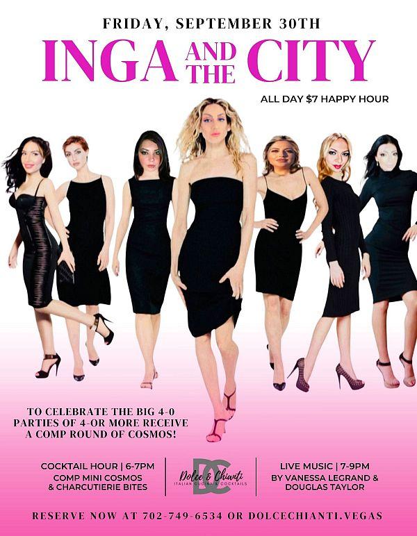 Friday, September 30 - Sex and the City Night 