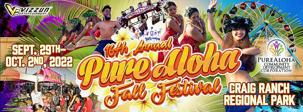 16th Annual Pure Aloha's Fall Festival