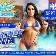 Sapphire Topless Pool & Day Club Hosts ‘Millionaire Teacher’ Turned Onlyfans Model Courtney Tillia