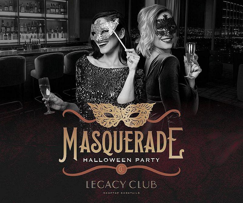 Legacy Club Kicks off Halloween Weekend with a Luxe Masquerade Party, October 28